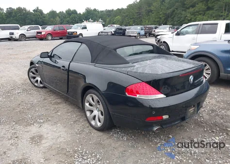 2007 BMW 650I from USA, damaged, VIN WBAEK13587CN72386